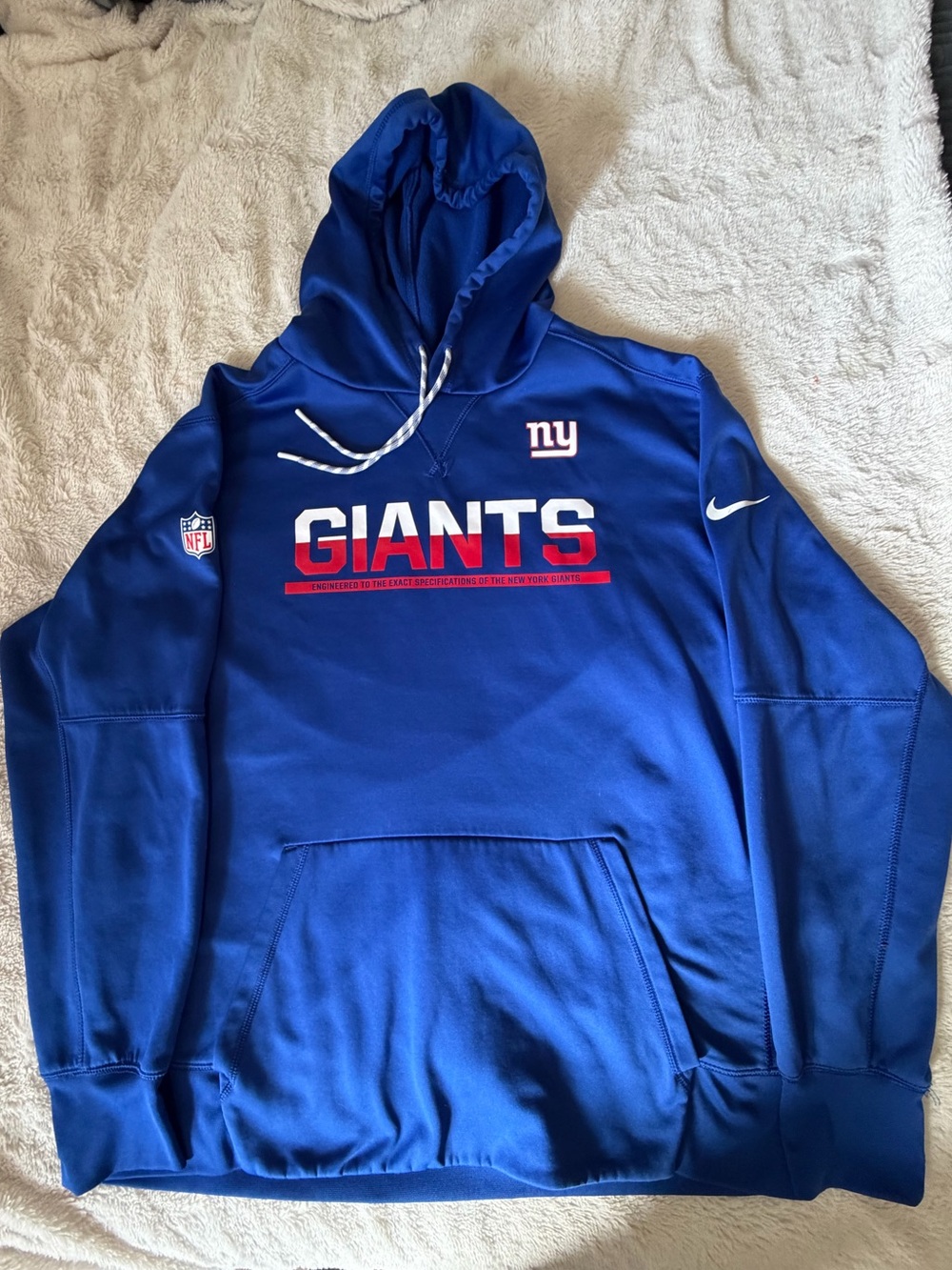 Nike NFL New York Giants Sideline Therma Hoodie